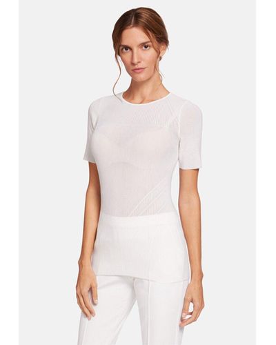 Wolford Diana Wool-blend Shirt - White