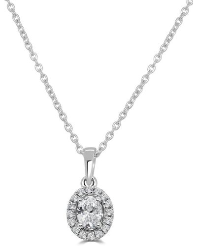 Sabrina Designs 14K 0.24 Ct. Tw. Diamond Necklace - Metallic