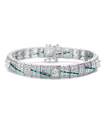 Genevive Jewelry Silver Bracelet - Multicolor