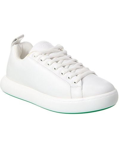 Bottega Veneta Leather Sneaker - White
