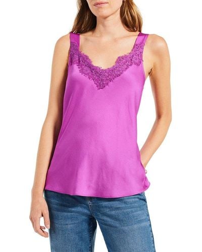 Hot Purple Sexy Embroidery Camisoles For Women, High Quality Hot Purple Sexy  Embroidery Camisoles For Women on