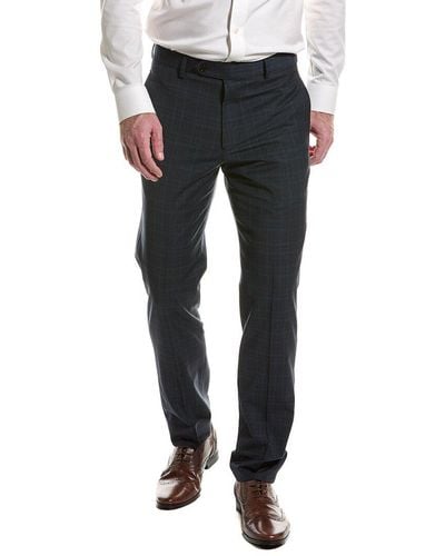 Brooks Brothers Explorer Regent Fit Wool-blend Pant - Black