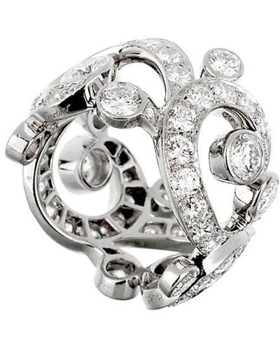 Cartier Platinum 4.75 Ct. Tw. Diamond Boudoir Ring (Authentic Pre-Owned) - White