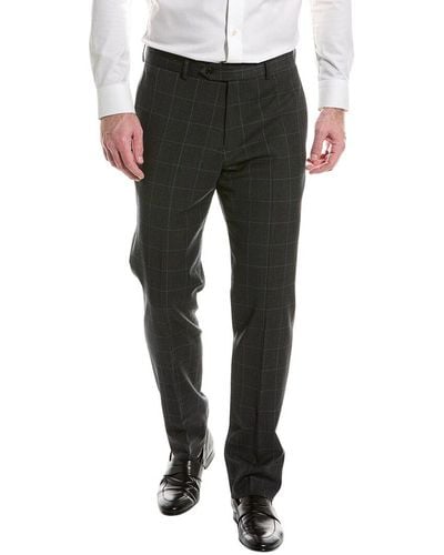 Brooks Brothers Classic Fit Wool-blend Suit Pant - Black