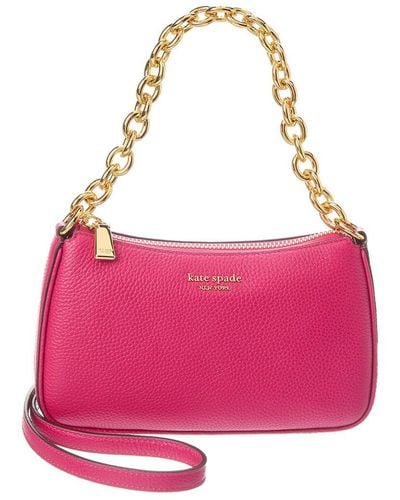 Kate Spade Josie Small Convertible Leather Crossbody - Pink