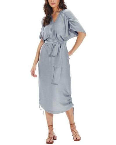 ViX Ciara Detail Midi Dress - Blue