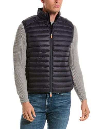 Save The Duck Adam Basic Packable Vest - Gray