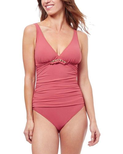 Gottex Unchain My Heart D-cup One-piece - Red