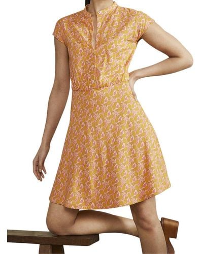 Boden Flippy Jersey Dress - Natural