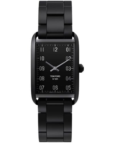 Tom Ford Unisex 001 Watch - Black