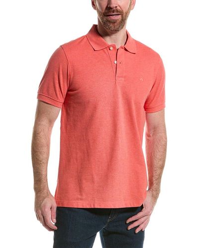 Brooks Brothers Slim Fit Performance Polo Shirt - Red