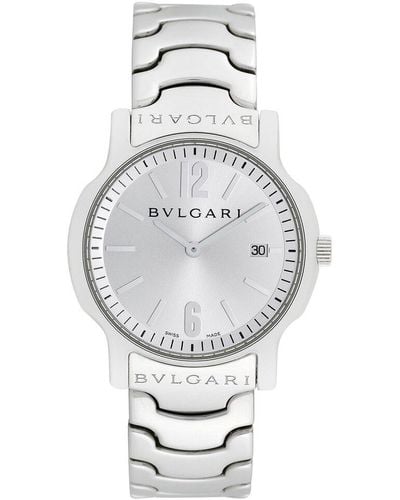 BVLGARI Solotempo Watch, Circa 2000S (Authentic Pre-Owned) - Grey