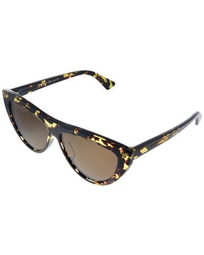 Bottega Veneta Bv1018S 57Mm Polarized Sunglasses - Brown