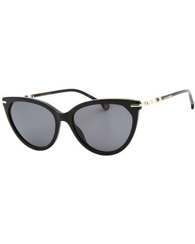 Carolina Herrera Her 0093/S 57Mm Sunglasses - Black