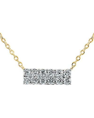 Sabrina Designs 14k 0.24 Ct. Tw. Diamond Necklace - Metallic