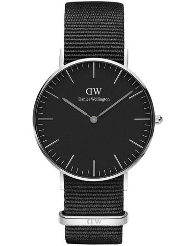 Daniel Wellington Classic Cornwall Watch - Black