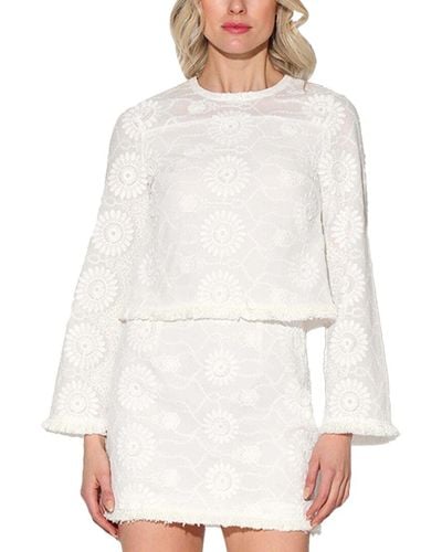 Walter Baker Fontaine Top - White