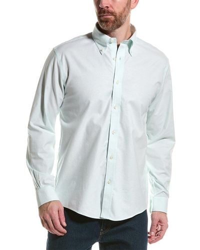 Brooks Brothers Oxford Regular Fit Woven Shirt - Gray