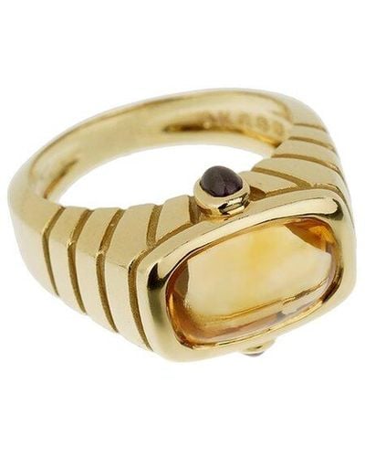 Van Cleef & Arpels 18K 5.30 Ct. Tw. Gemstone Ring (Authentic Pre-Owned) - Metallic