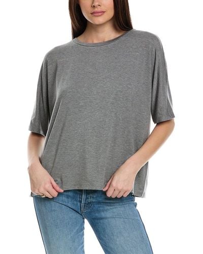 Eileen Fisher Boxy T-shirt - Grey