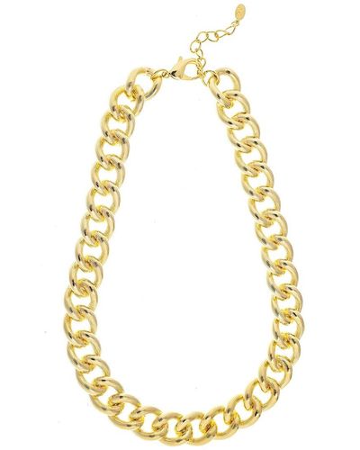 Rivka Friedman Plated Necklace - Metallic