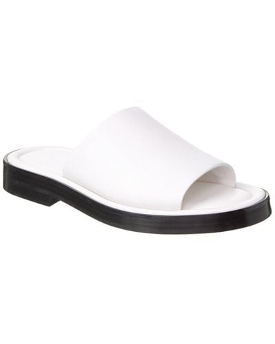 Ferragamo Giunone Leather Sandal - White
