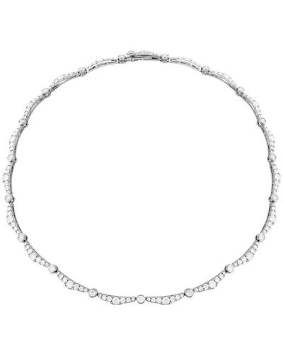 Hearts On Fire 18k 10.52 Ct. Tw. Diamond Lorelei Ribbon Line Necklace - Natural