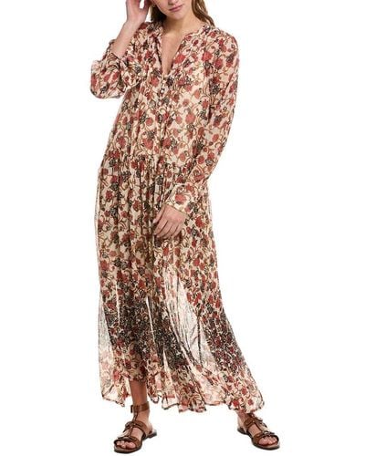 Free People See It Through Maxi Dress - Brown