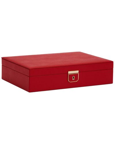 WOLF 1834 Palermo Medium Jewellery Box - Red