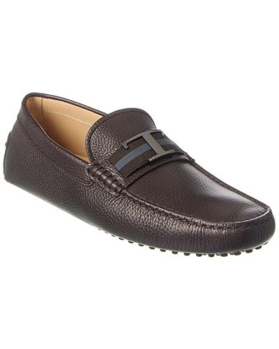 Tod's Leather Loafer - Brown