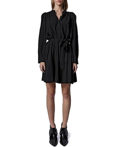 Zadig & Voltaire Retouch Mini Dress - Black