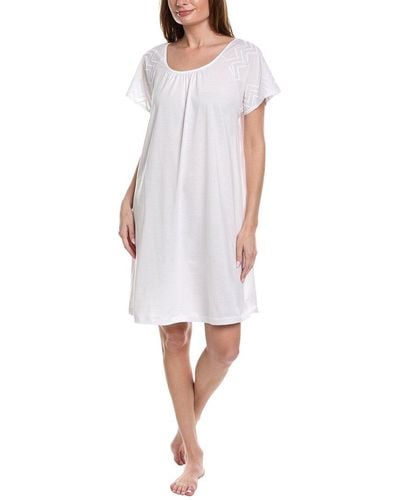 Hanro Vivia Nightgown - White