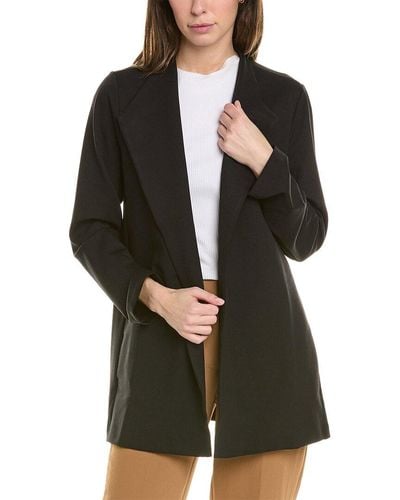 Eileen Fisher High Collar Jacket - Black