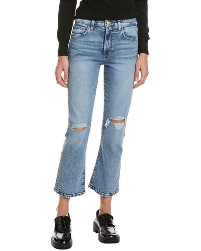 Joe's Jeans The Callie High Standards Cropped Bootcut Jean - Blue
