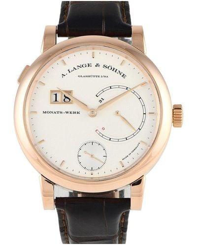 A. Lange & Sohne Lange Watch (Authentic Pre-Owned) - Multicolour