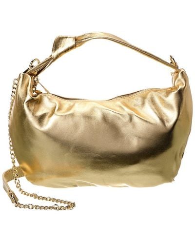 Persaman New York Clemence Leather Shoulder Bag - Metallic