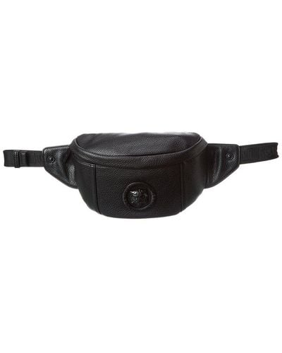 Just Cavalli Tiger Logo Belt Bag - Black