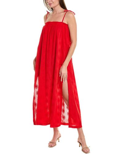 Hermoza Susanna Maxi Dress - Red