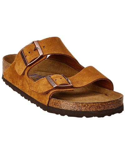 Birkenstock Arizona Soft Footbed - Suede - Brown