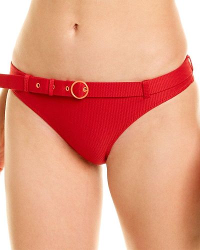 Solid & Striped The Rachel Bikini Bottom - Red