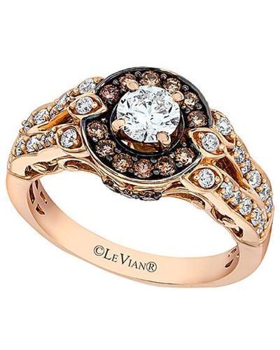 Le Vian 14k Rose Gold Diamond Ring - Metallic
