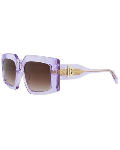 Just Cavalli Sjc020k 54mm Polarized Sunglasses - Purple