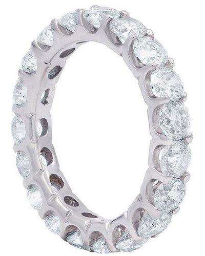Diana M. Jewels Fine Jewelry 18k 3.00 Ct. Tw. Diamond Eternity Ring - White