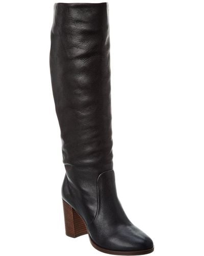 Ted Baker Shannie Leather Knee-high Boot - Black