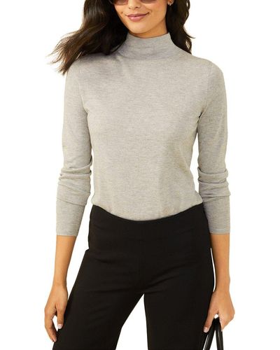 J.McLaughlin Lia Silk & Cashmere-blend Sweater - Black