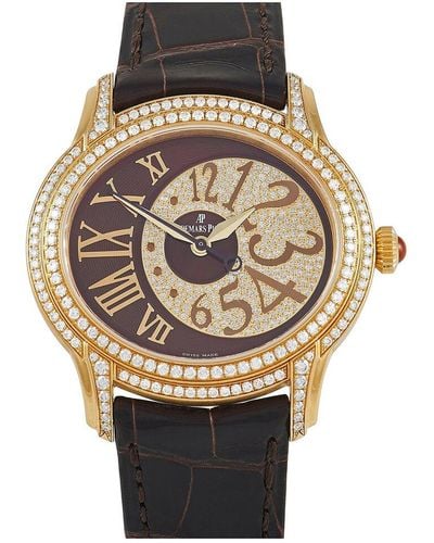 Audemars Piguet Millenary Diamond Millenary Watch (Authentic Pre-Owned) - Black