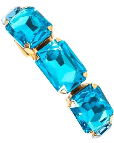 Elizabeth Cole 14k Plated Bracelet - Blue