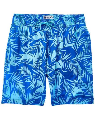 Trunks Surf & Swim Comfort-lined Swim Short - Blue