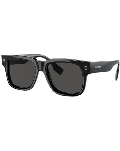 Burberry Be4394 54mm Sunglasses - Black