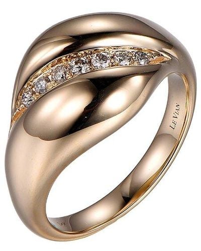Le Vian 14k Honey Goldtm 0.11 Ct. Tw. Diamond Ring - Metallic